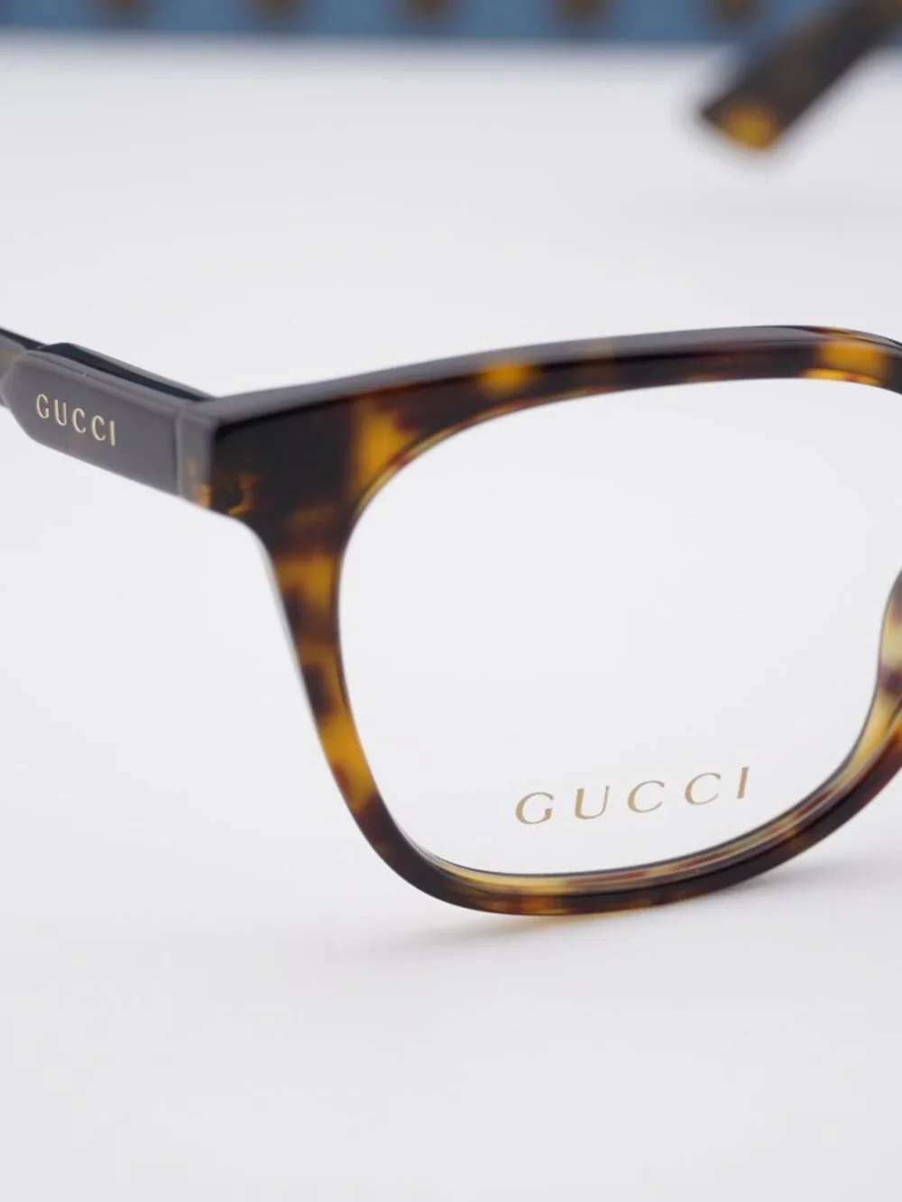 Gucci GG1821O 002 Square Eyeglasses - Havana 51mm